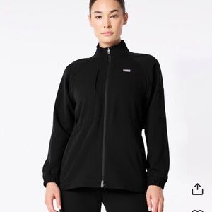 Figs Alberta Cinch Waist Scrub Jacket